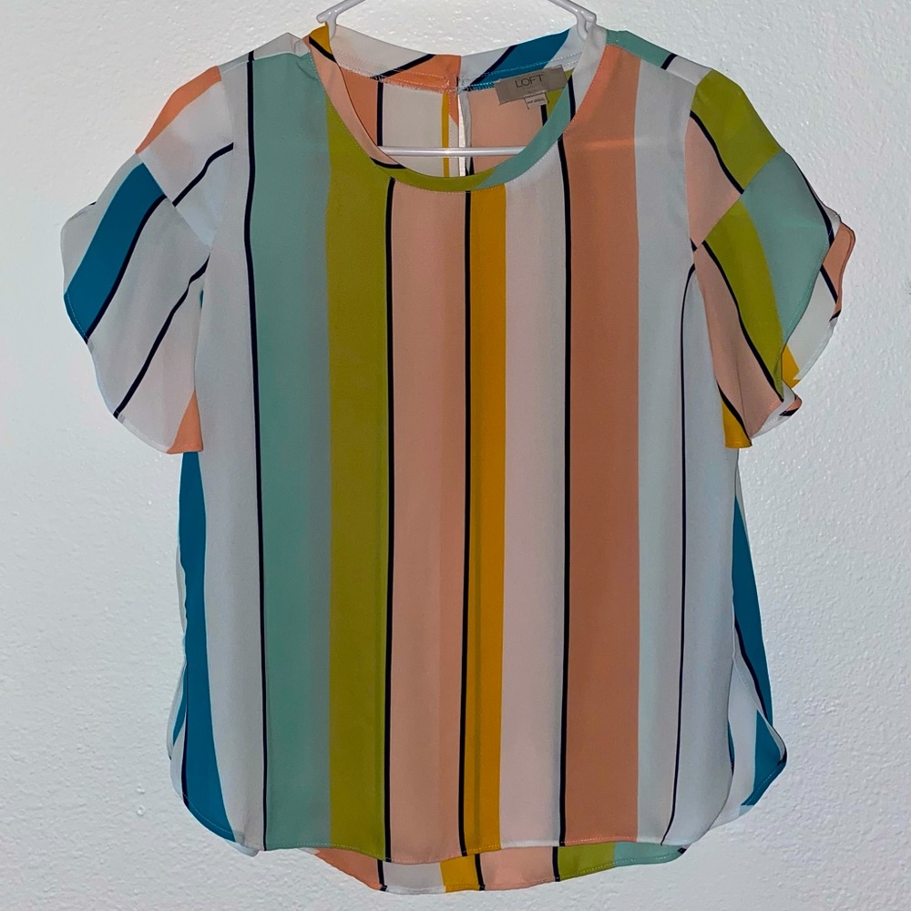 LOFT striped shirt